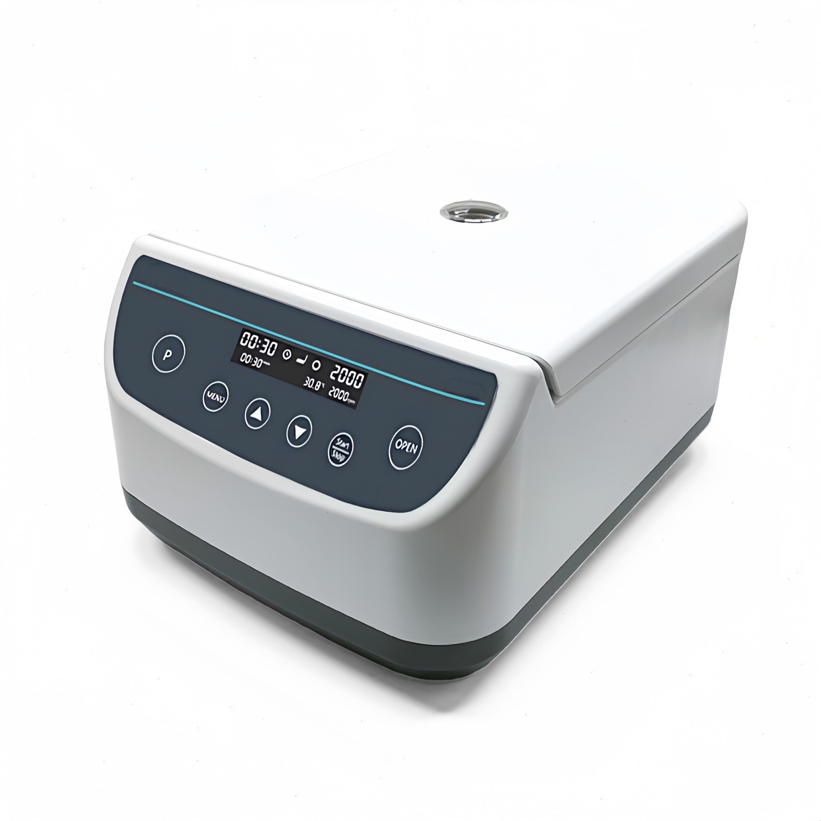 Lab Microplate Centrifuge with 4 96-well PCR Microplate Speed Adjustable