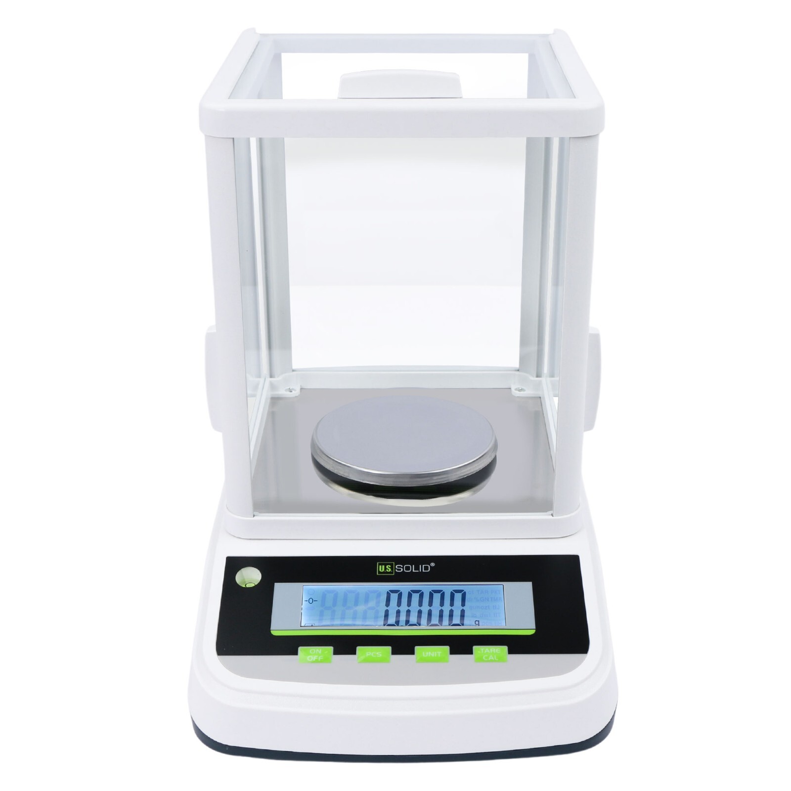 U.S. Solid Analytical Balance 200gx0.001g 1mg Lab Digital Precision Scale