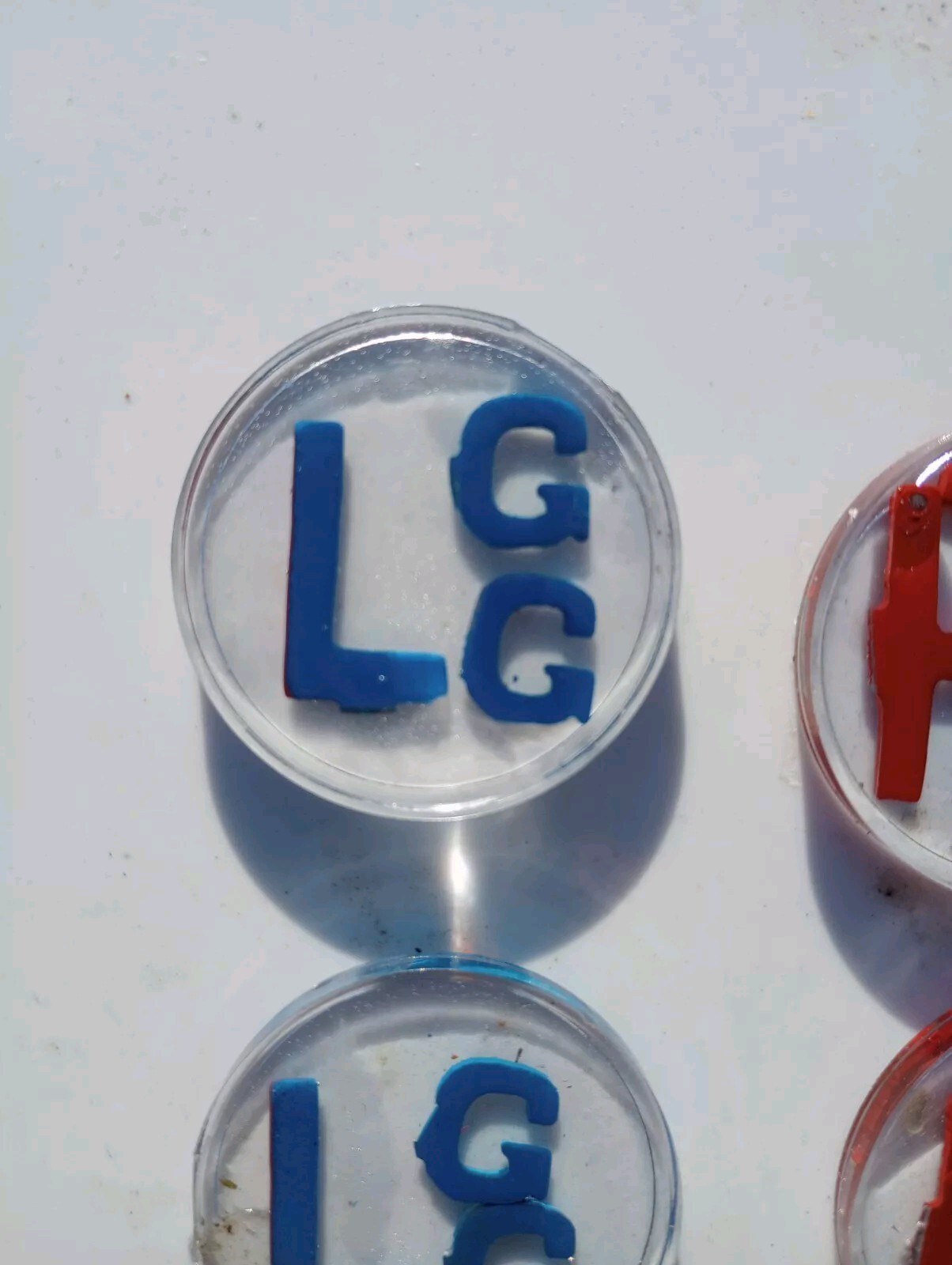 Radiology X-ray Markers 3 Sets Initials (GG)