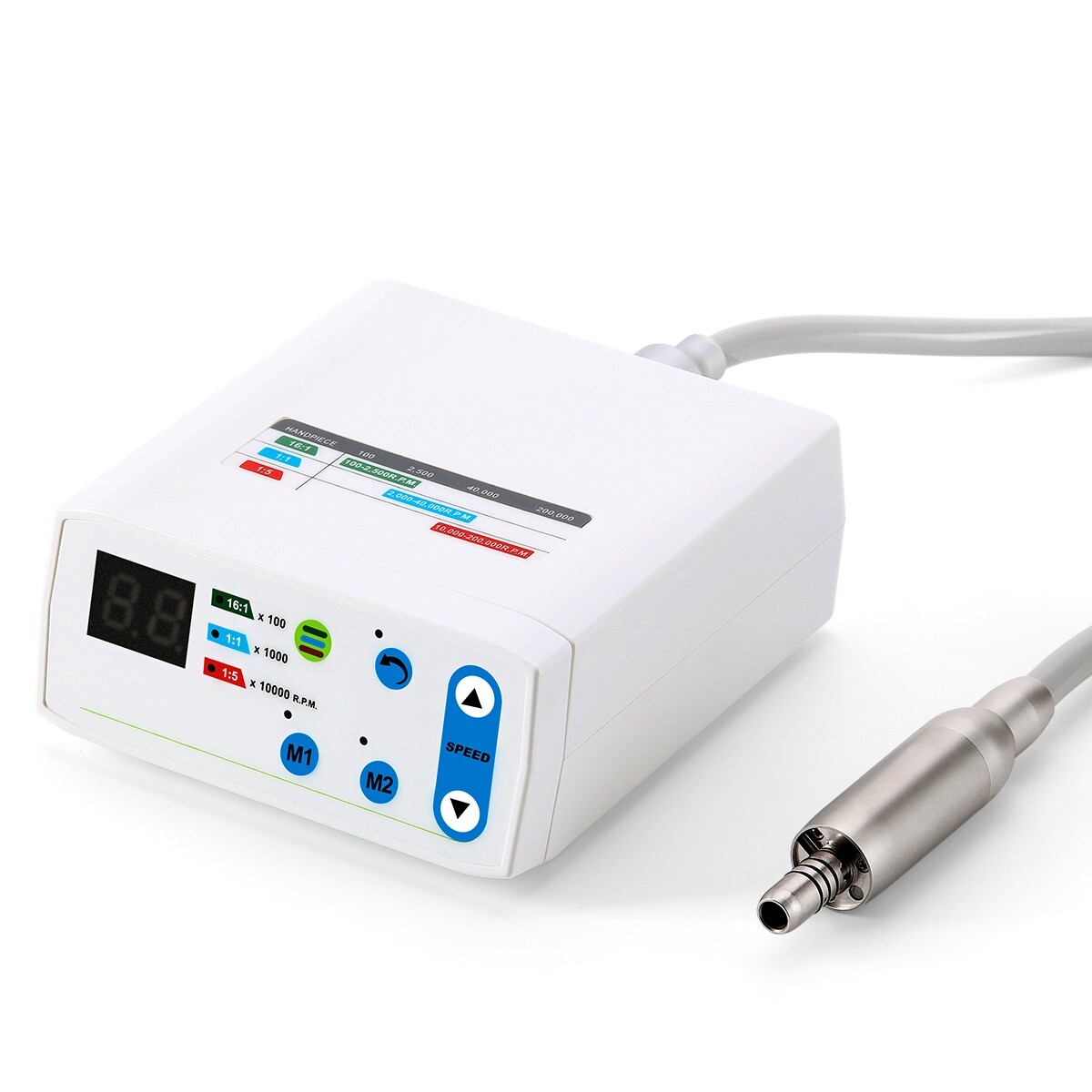 Dental Electric LED Brushless Micro Motor/1:1/1:5 /1:4.2 Increasing Handpiece