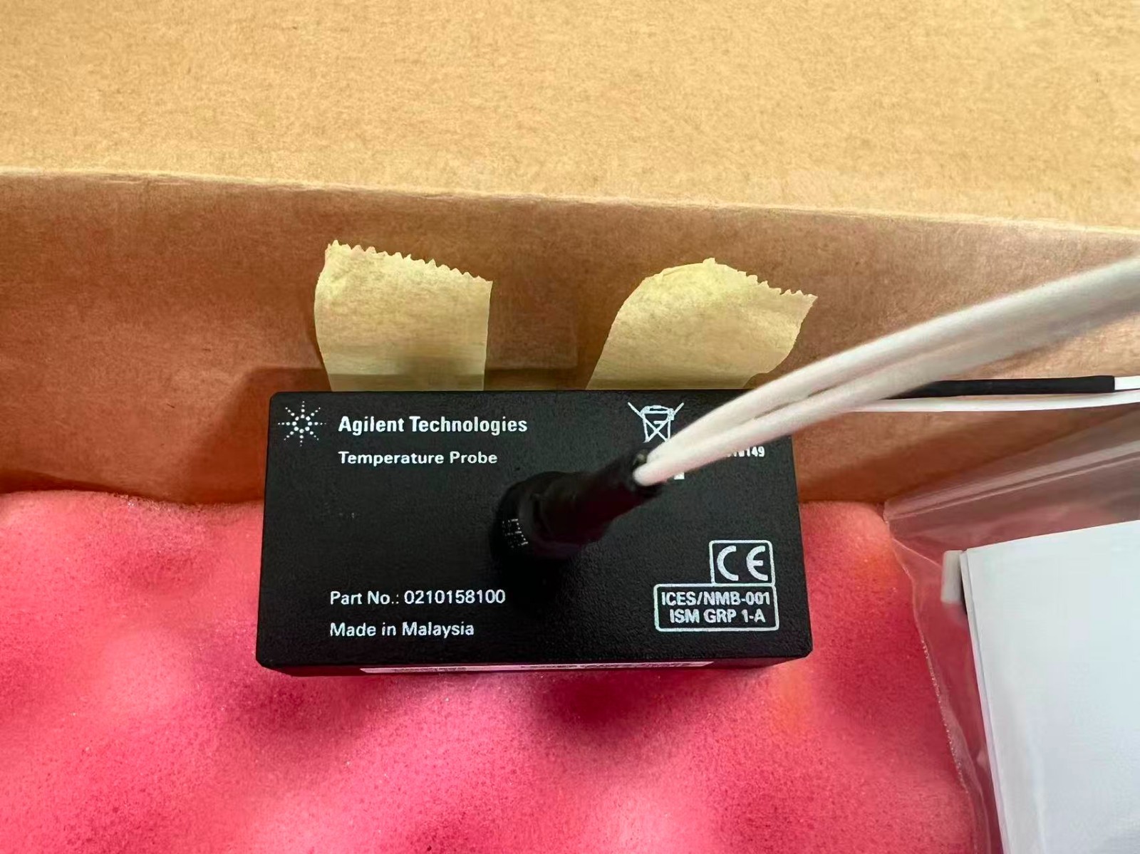 Agilent Cary temperature Probe series II 10040800 Made in Malaysia