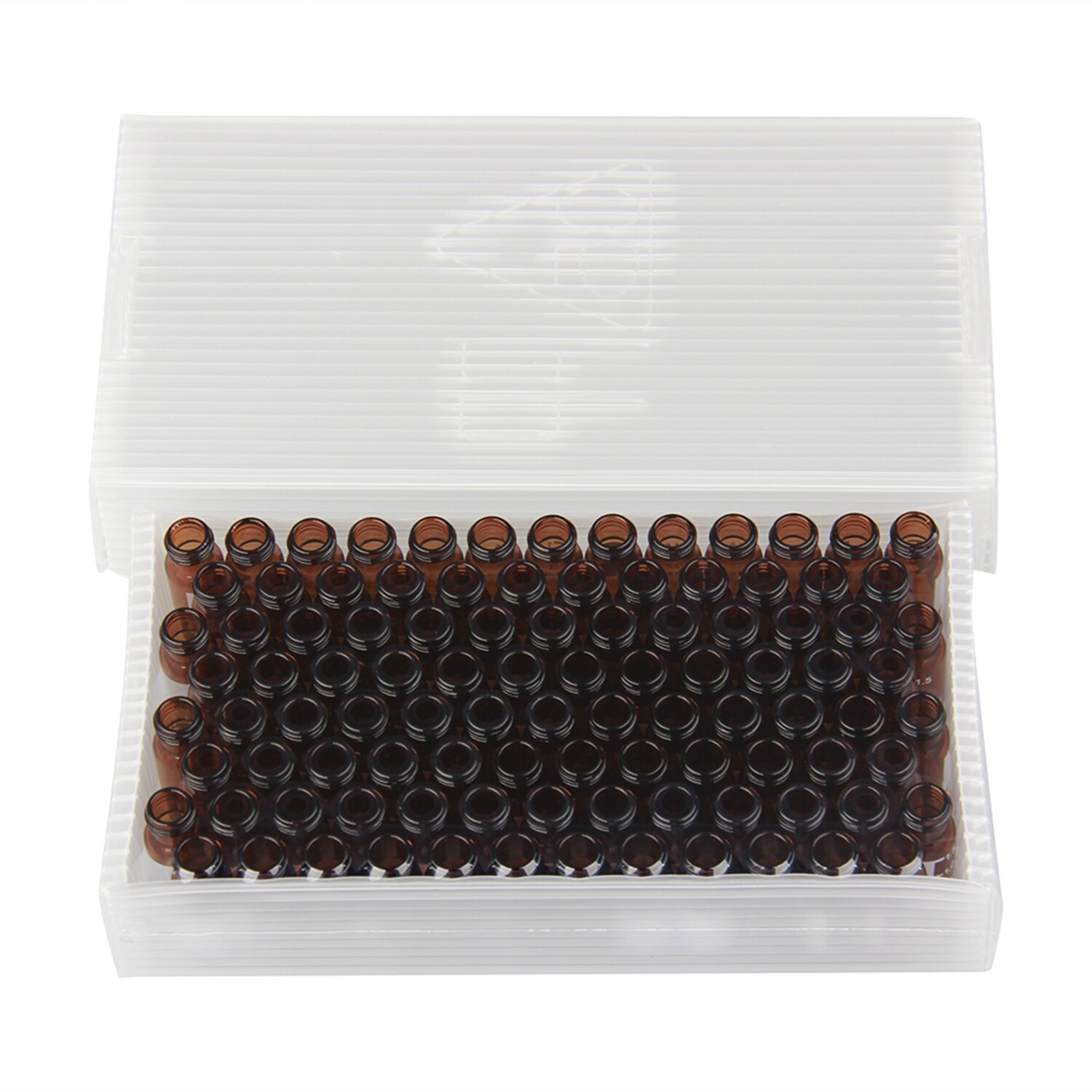800PCS 2mL Preslit Septa Autosampler Vials 9-425 HPLC Graduation GC Agilent Caps