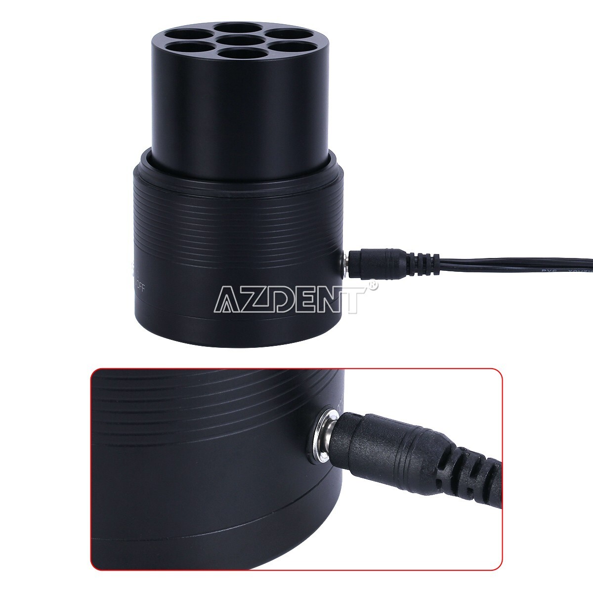 AZDENT Dental Composite Resin Heater DC Power Softener Material Warmer 40/45/50℃