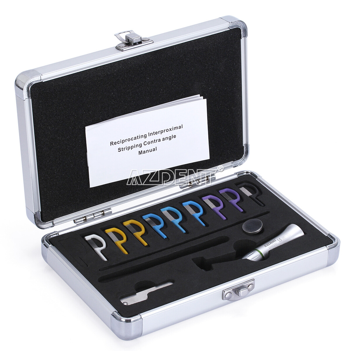 USA Dental 4:1 Contra Angle Handpiece E-Type+IPR Interproximal Enamel Strips Set
