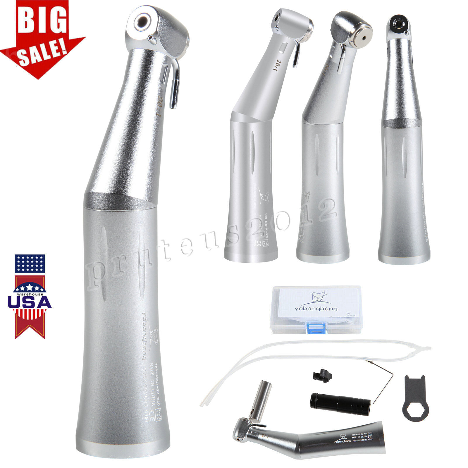NSK MAX SANDENT 20:1 Reduction Implant Surgical Contra Angle Handpiece SG20 NY