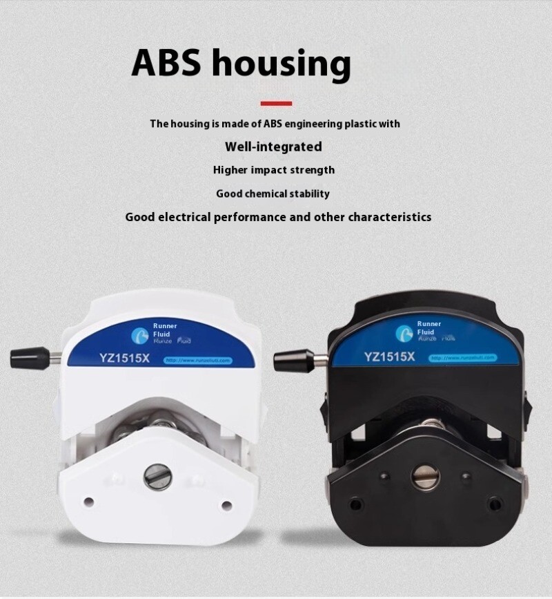 1515X Peristaltic Pump Head Circulation High Flow Corrosion Resistant Laboratory