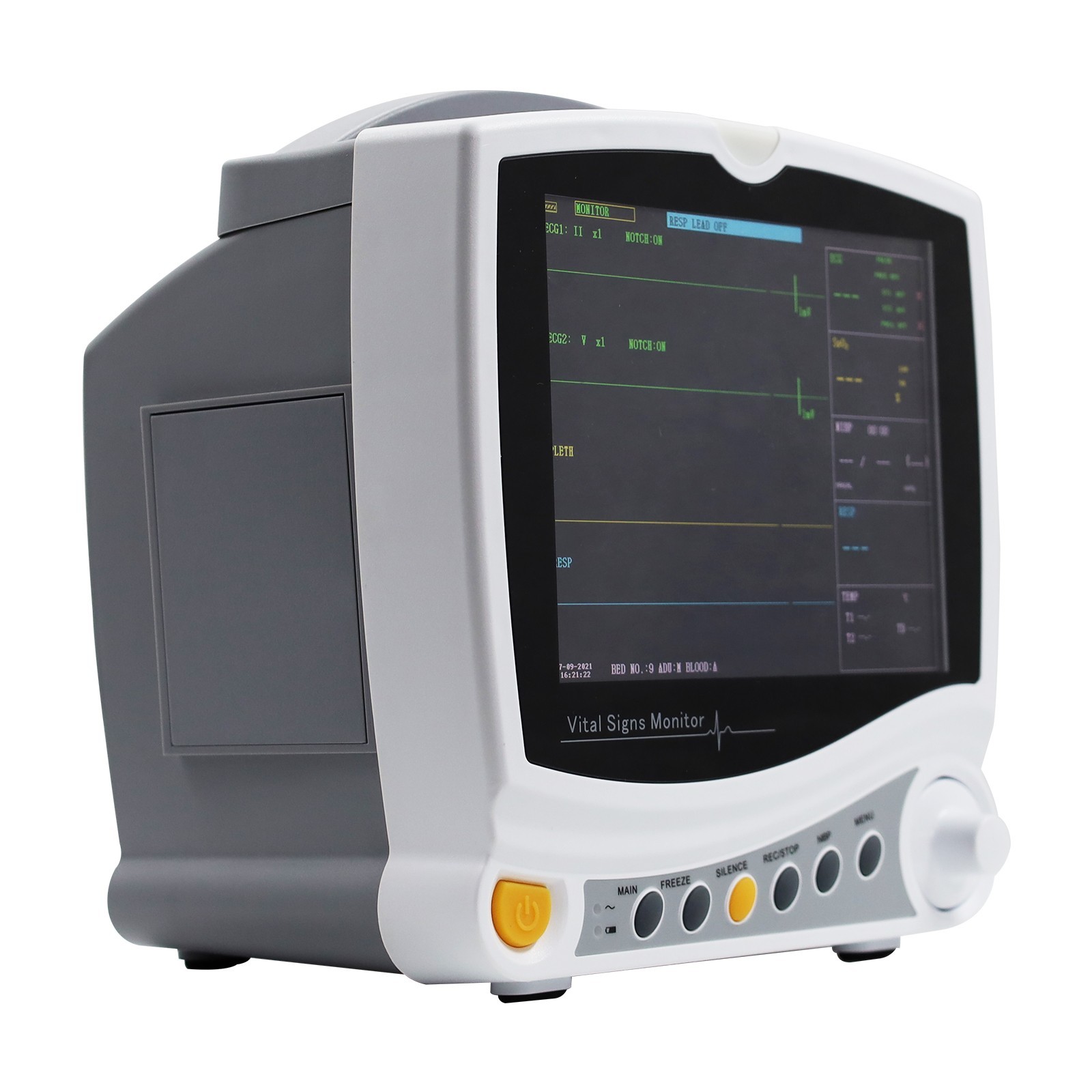 CO2 Patient Monitor Vital Signs Cardiac Machine Capnograph ICU CCU 7-parpameter