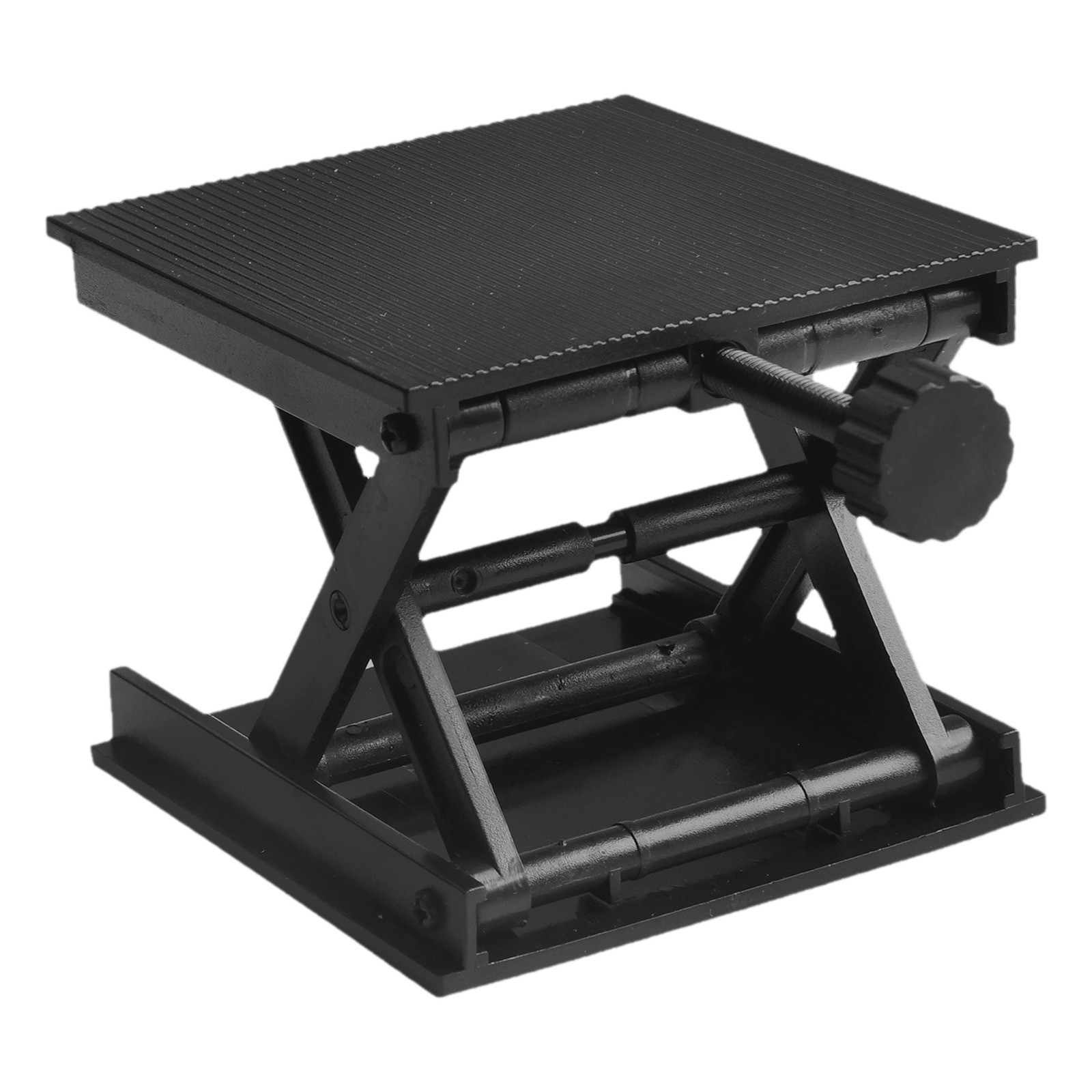 Black Plastic Lift Table for Stable Performance in Physics Experiments
