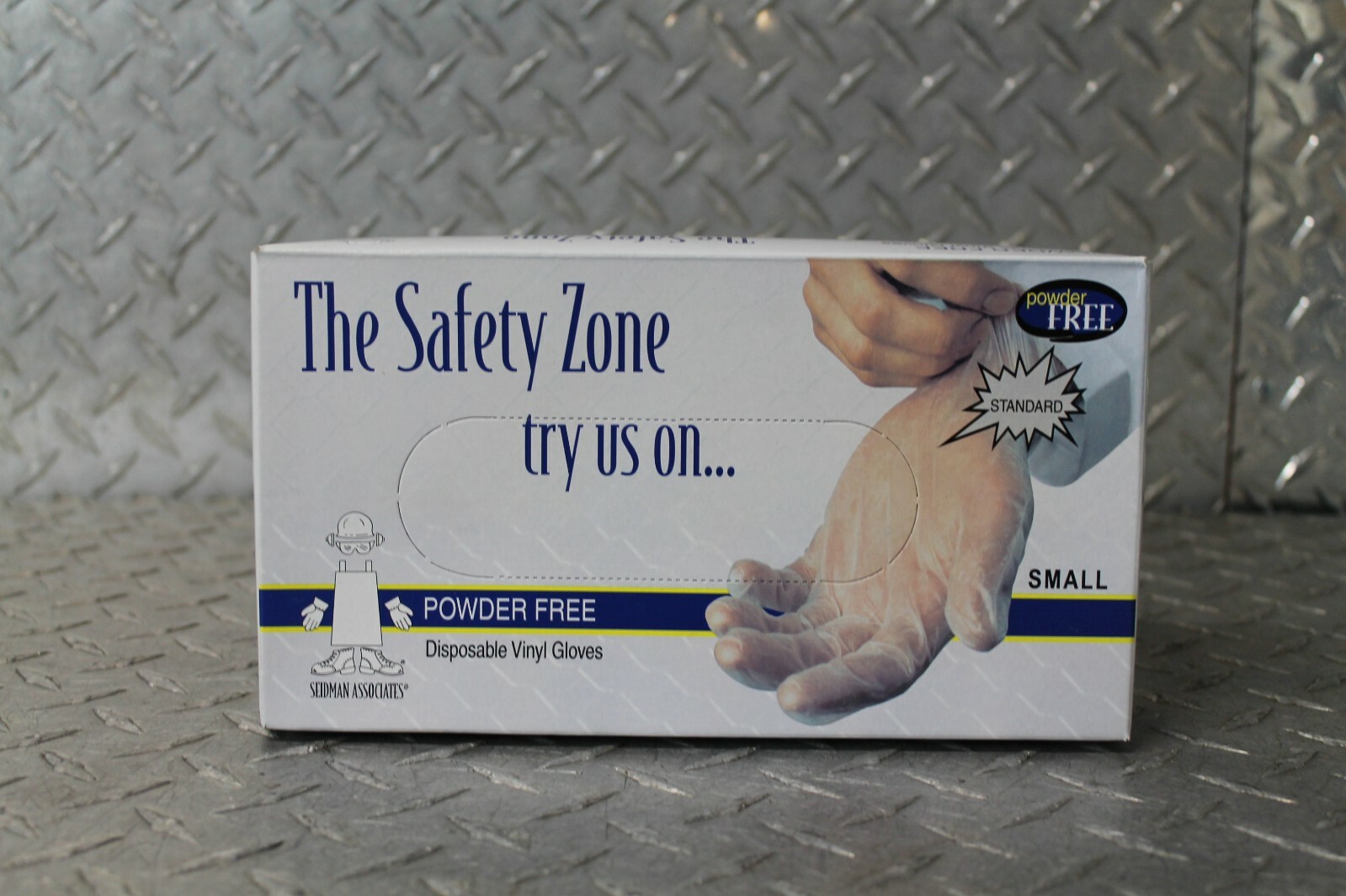 The Safety Zone Vinyl Small Disposible Gloves 100 Powder Free For Food Contact
