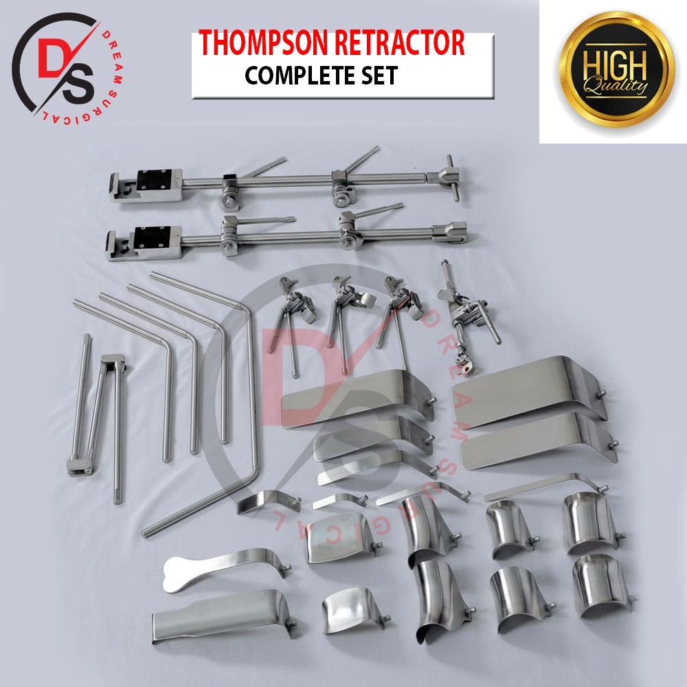 Thompson Retractor Complete Set Stainless Steel With box