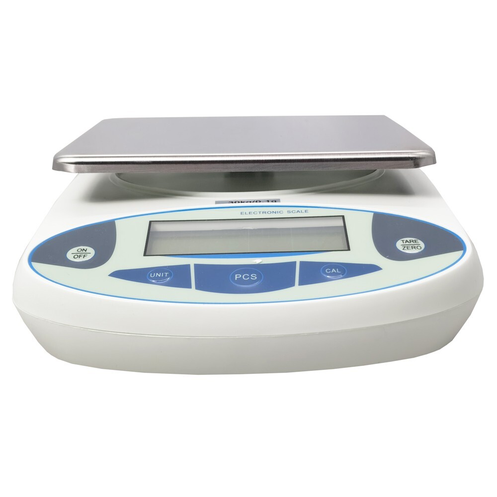 Lab Electronic Scale Plug-in/Dry Battery Dual Use 30kg/0.1g Analytical Balance