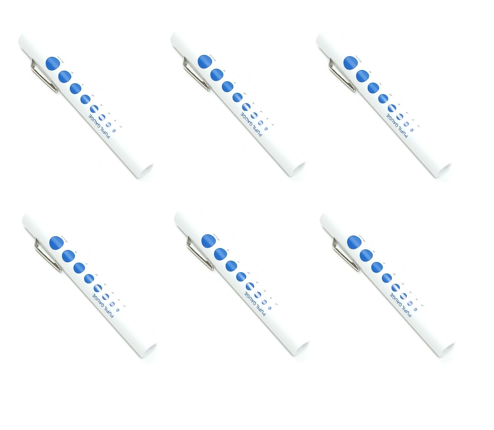 Professional Medical Pen Light White W/Pupil Gauge, New, EMT, EMS Pen Light