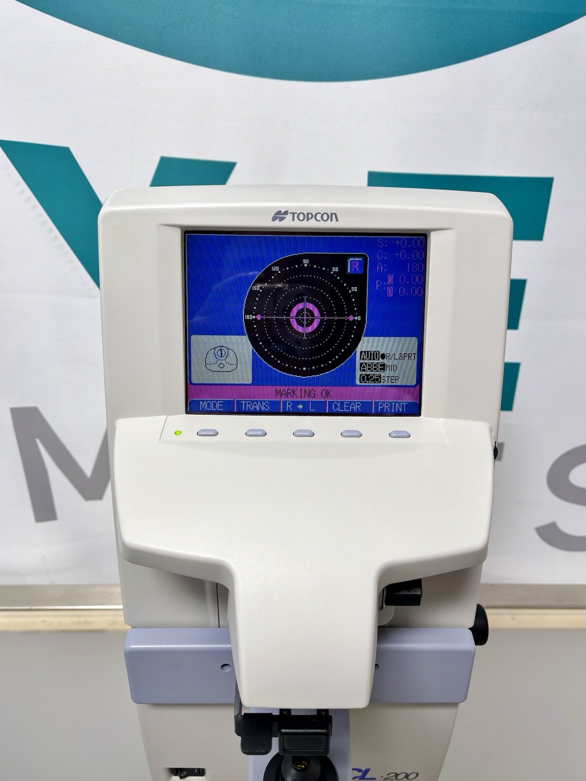 Topcon CL-200 Auto Lensmeter with Built-in Printer