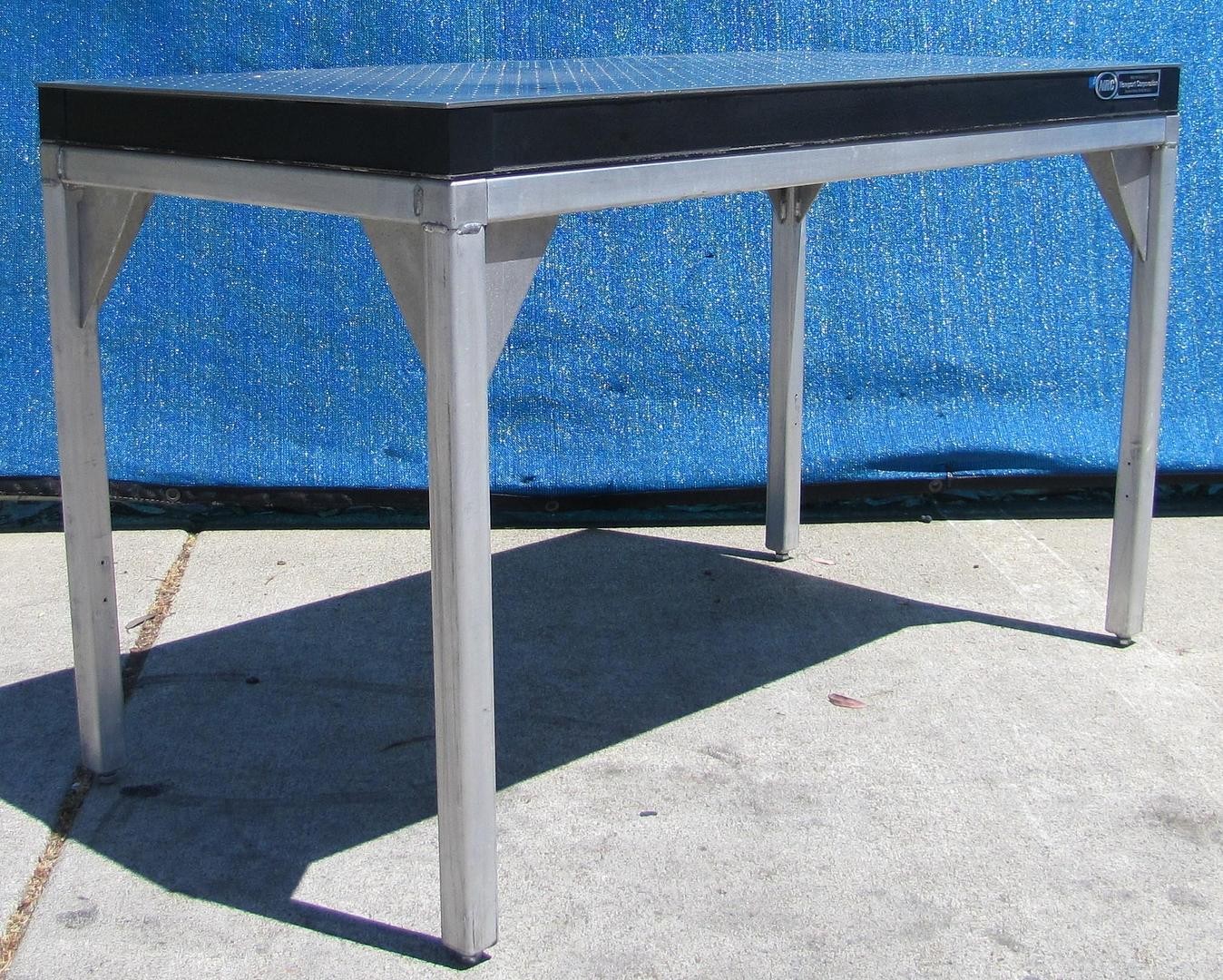 Newport NRC 48″ x 24″ Breadboard Optical Table With Legs Stand 29″ High