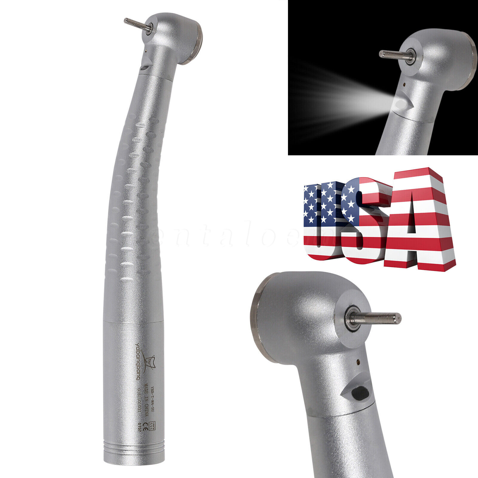 Yabang Dental Fiber Optic High Speed Handpiece Turbine fit Kav coupler YD6