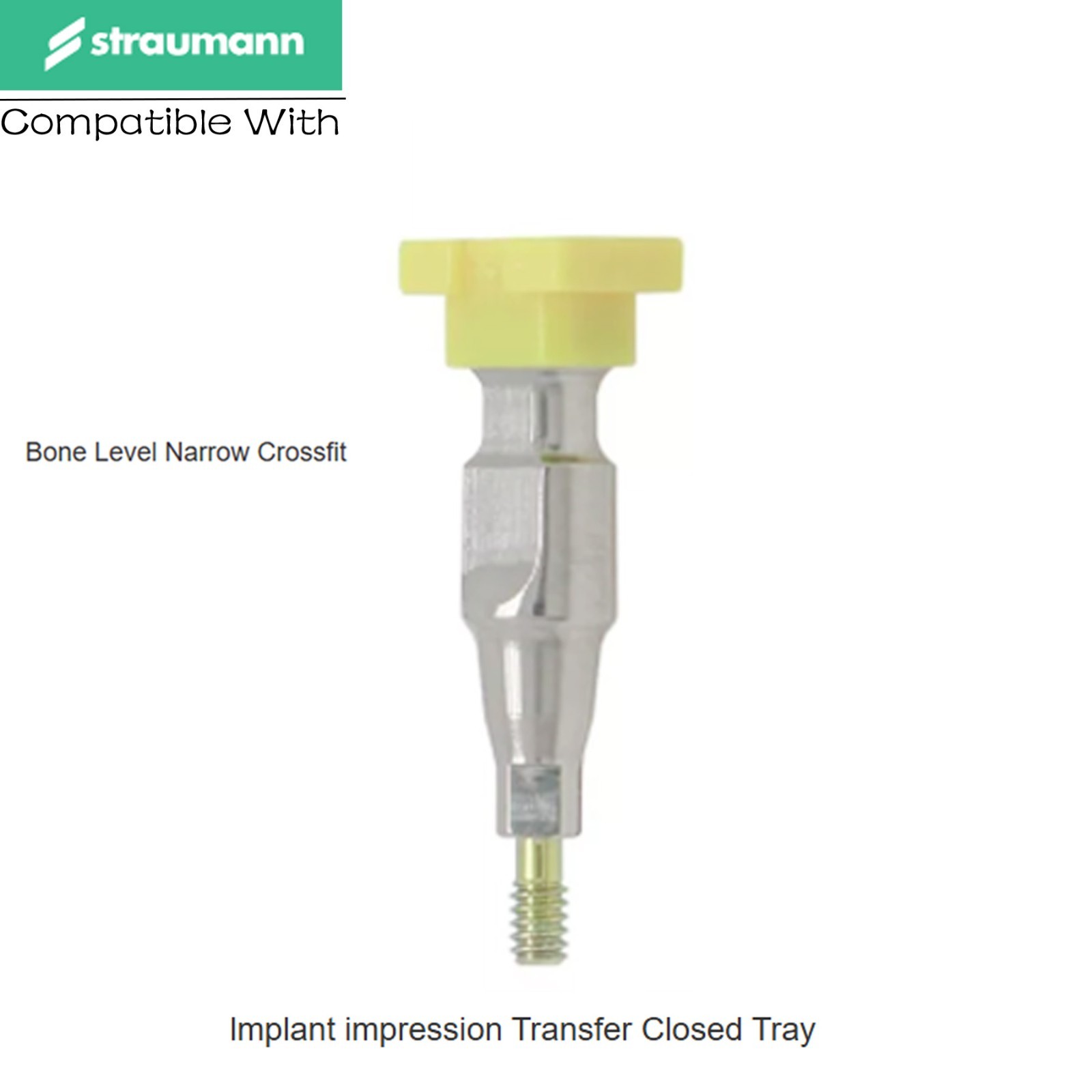 Dental ScanBody Transfer Analog for Straumann NC/RC Impression Tray Tool CAD/CAM