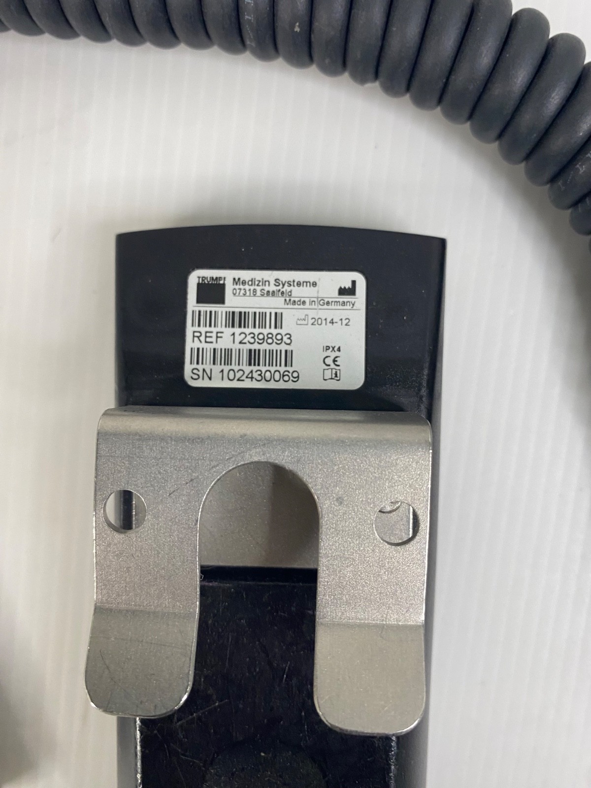 TRUMPF Medizin Systeme REF 1239893 OR Table Hand Control Tested 60 Day Warranty