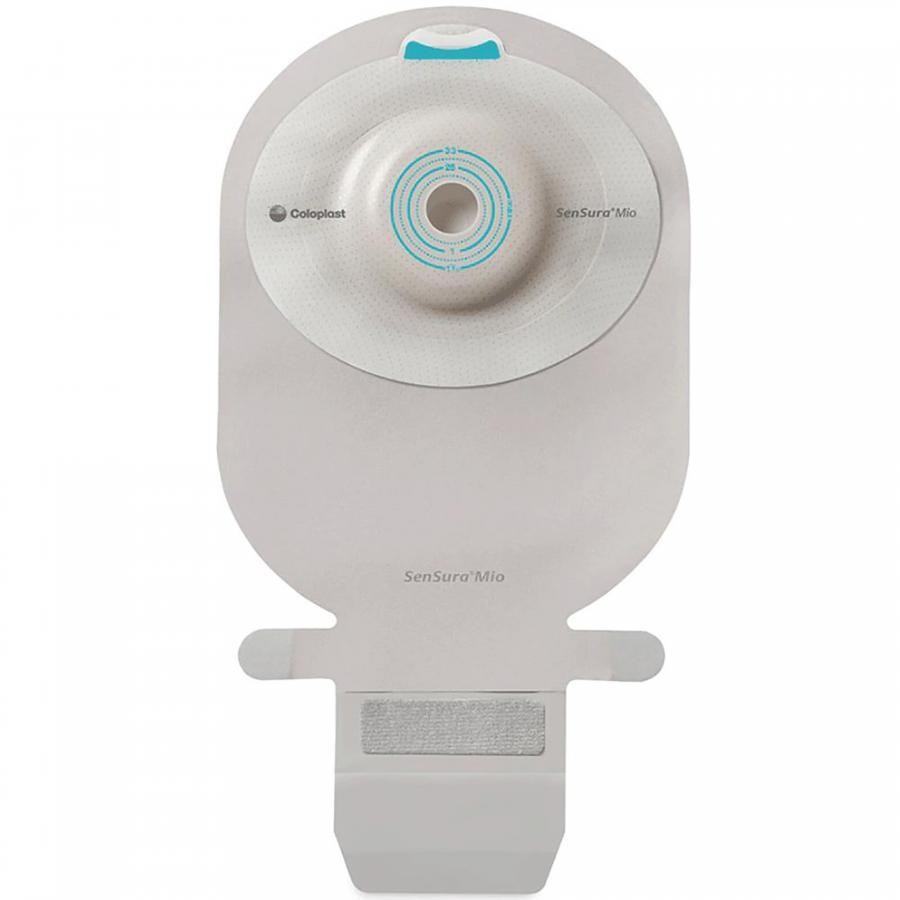 Coloplast SenSura Mio Convex 1PC Filt. Pouch Ext Wear Gray 11″ .375-7/8 Stoma 10
