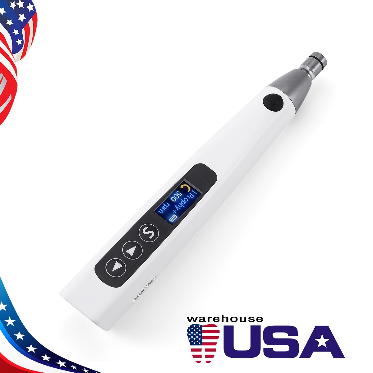 Dental Cordless Hygiene LED Prophy Polishing Handpiece 360° Swivel Polisher