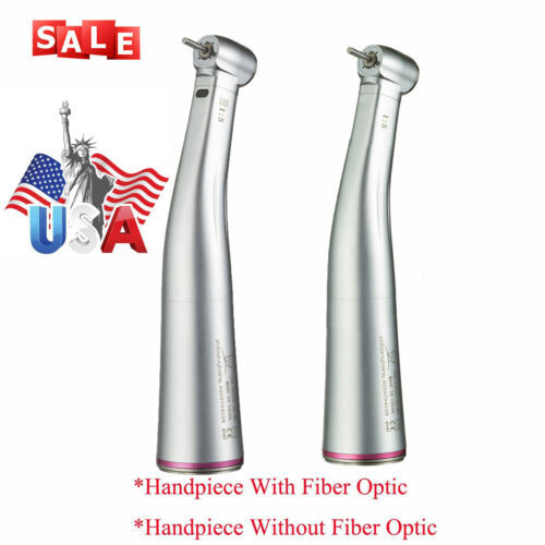 Dental 1:5 increasing Contra Angle / Fiber Optic LED 4 Sprays Inner Fit NSK