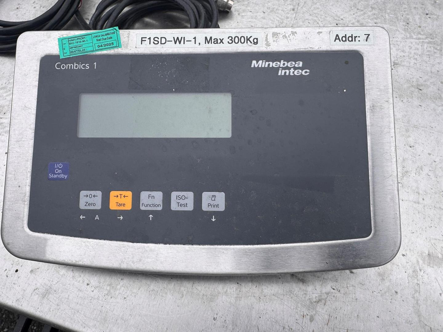 Scale, Platform, Minebea Intec, CAIS1-UV1,SS, 31-1/2″ x 23-1/2″,300kg(660lbs)MAX