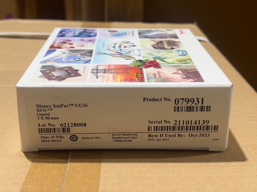 Thermo Scientific 079931 Dionex IonPac CG16 RFIC Guard Column 3 x 50mm