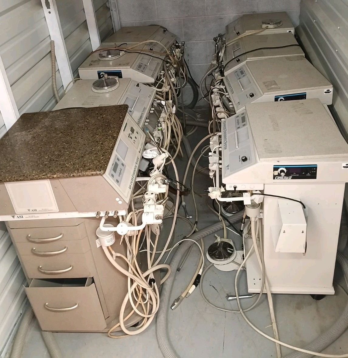 ASI Advanced Endodontic System Dental Delivery Units Untested SOLD AS-IS