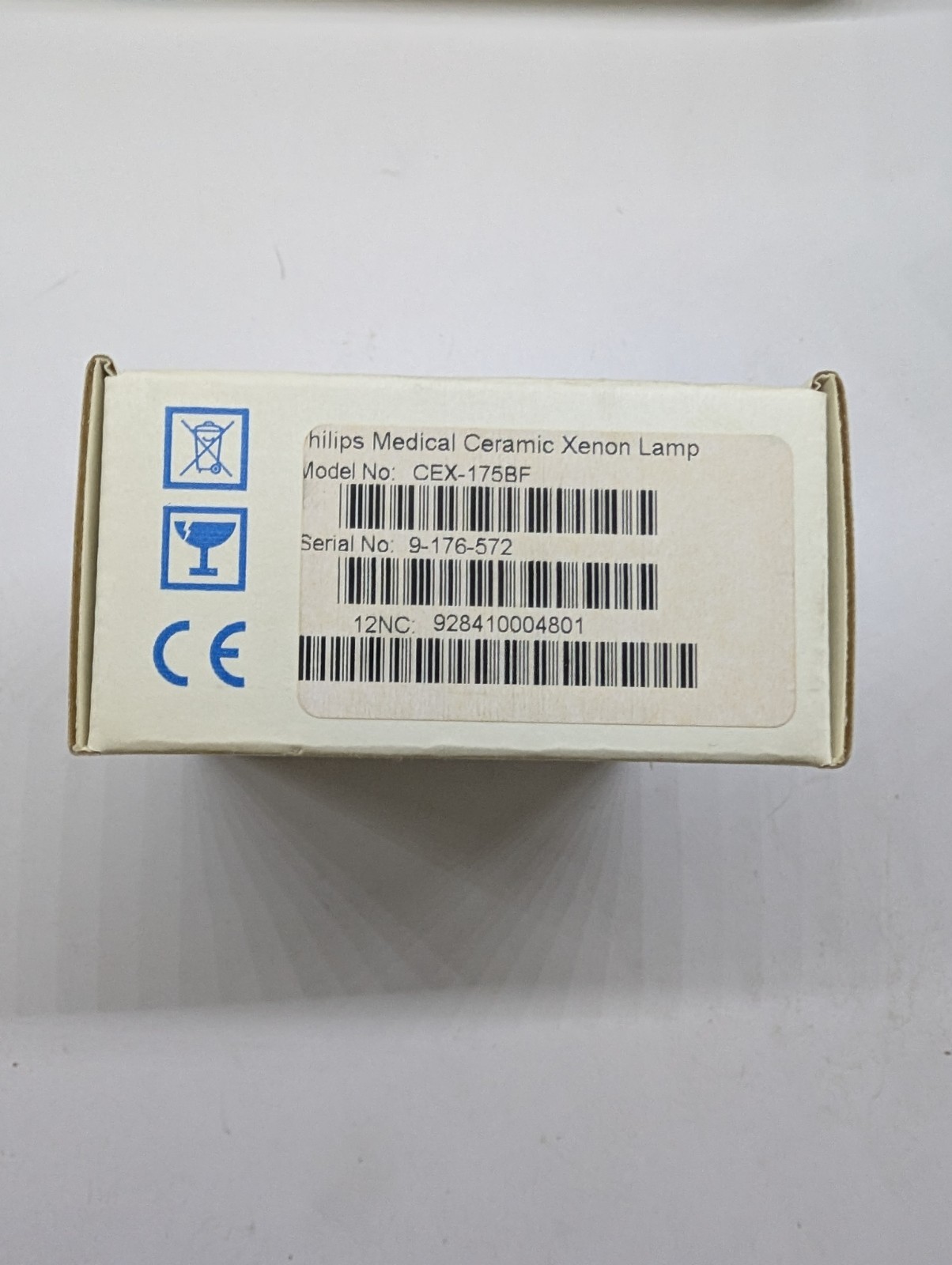 Ceramic Xenon Lamp Philips CEX-175BF 175W Medical Specialty Lighting Bulb