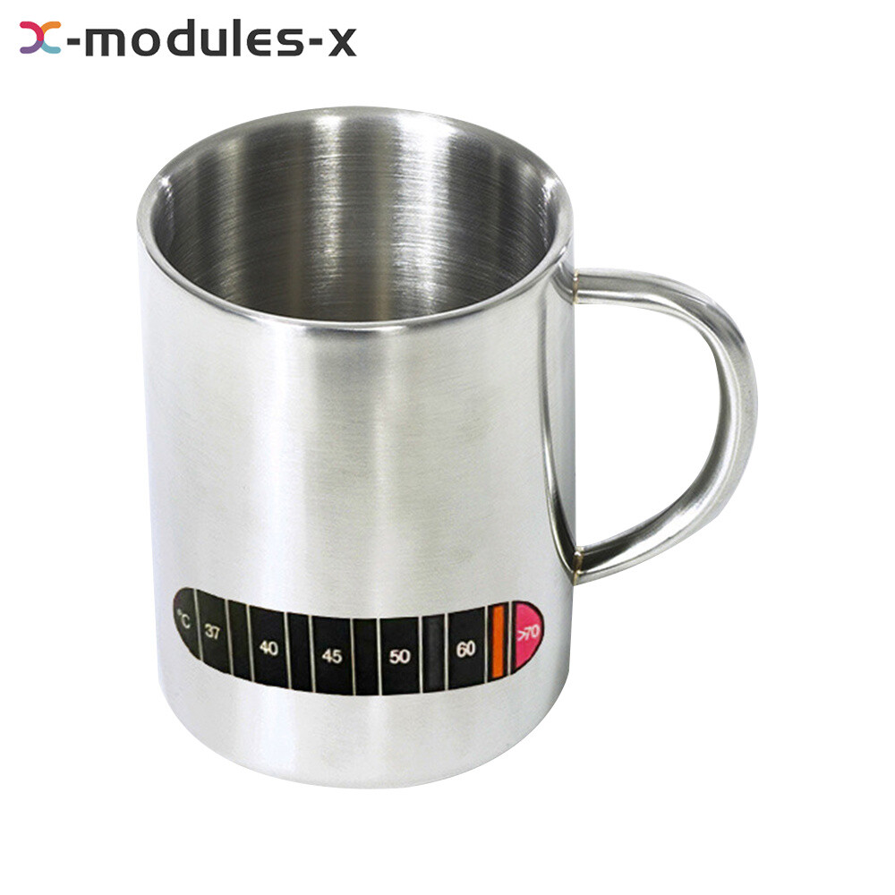 Color Changing Temperature Tag for Metal Milk Jugs Brewing Thermometer Strip