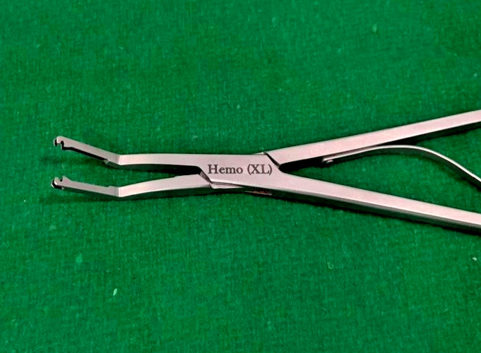 Laparoscopic Open Surgery Hem-o-Lok Applier (XL) Yellow Reusable Instruments