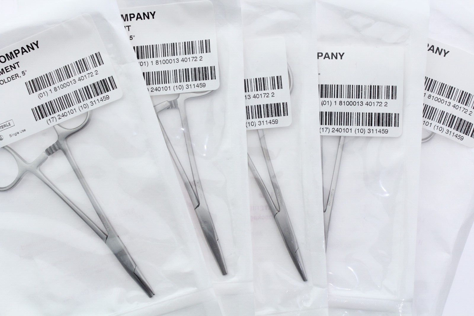 LOT of 5 / ADAMCO WEBSTER NEEDLE HOLDER 5″ Stainless Steel – REF: 14-3340