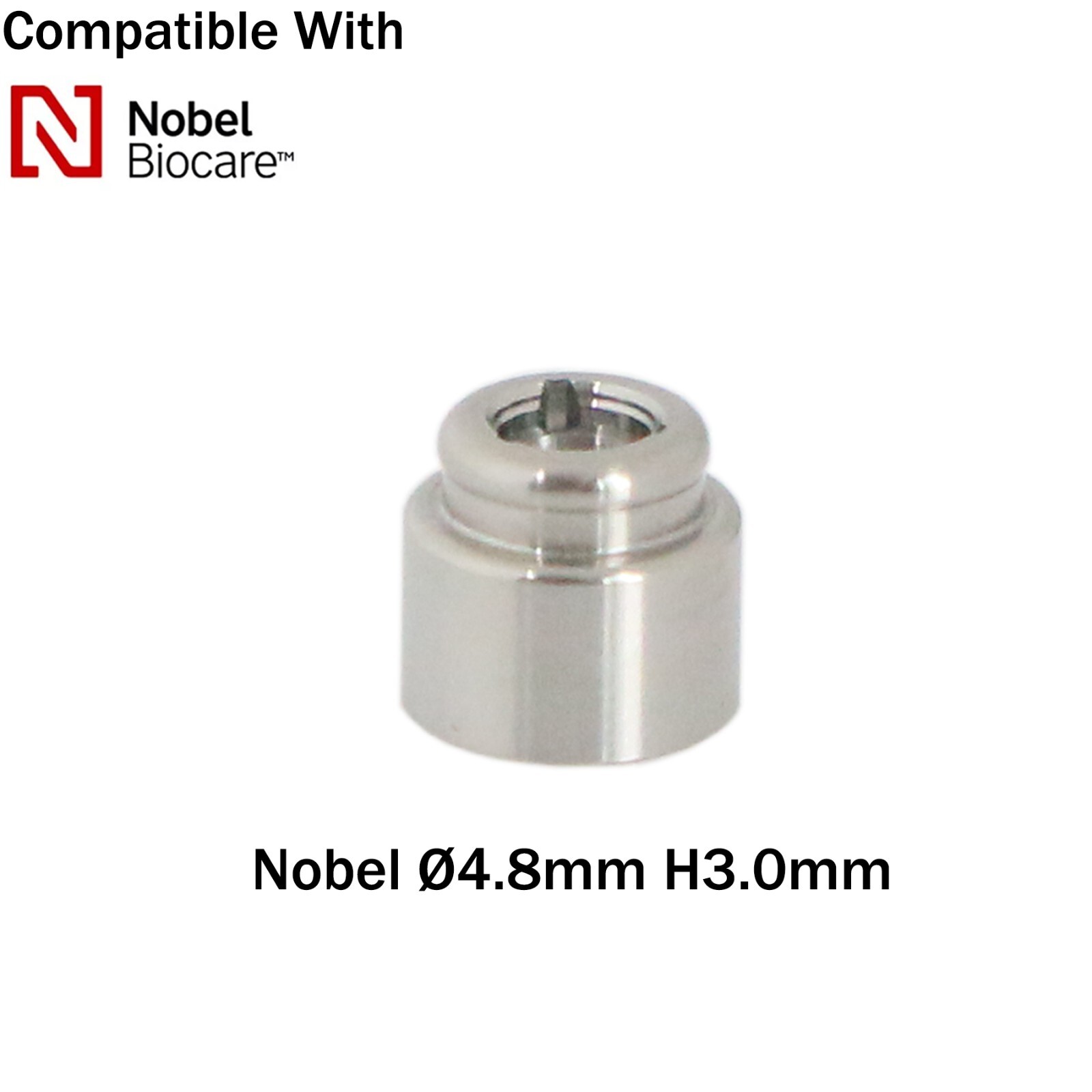 Multi-Unit Locator Abutment ∅4.8mm fits Hiossen Nobel Straight & Angled Implant