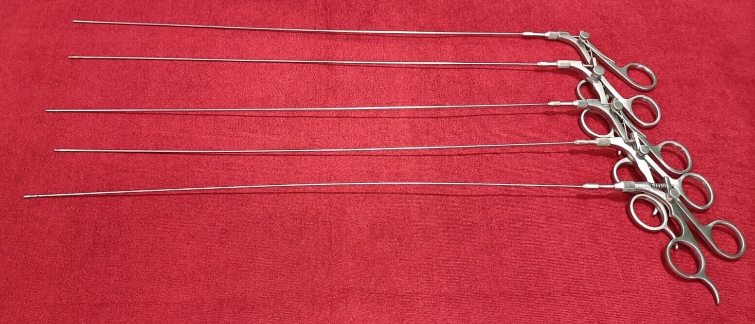 Hysteroscopy Semi-Rigid Biopsy Grasper 5FR 40cm Reusable Instruments – 5 nos.