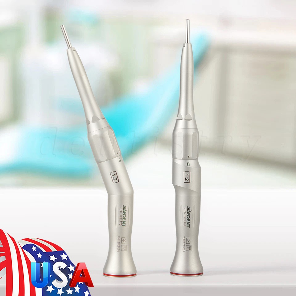 Dental Surgical Handpiece 20° Angle Straight Attachment 1:2 E-type Fit NSK W