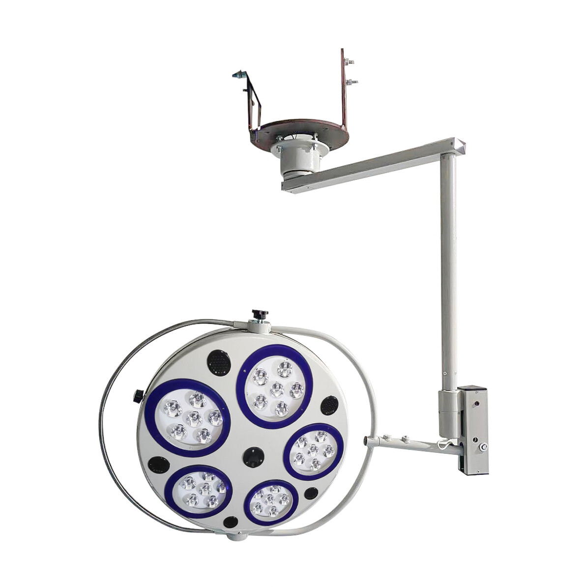 25W Ceiling-Mounted Dental Surgical Medical LED Lamp Shadowless Light 5 Holes CE