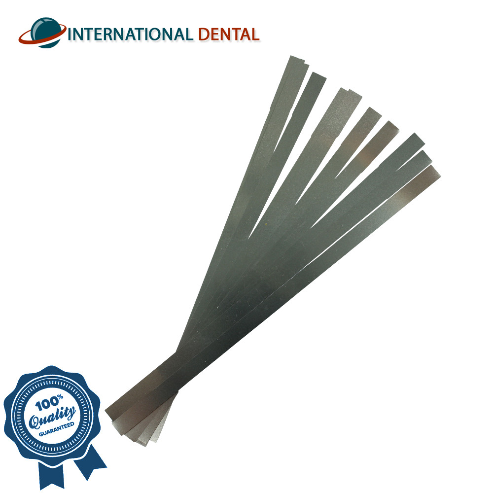 Dental MDT Serrated Saw One Sided Finishing Strips – 10pcs Stainless Steel