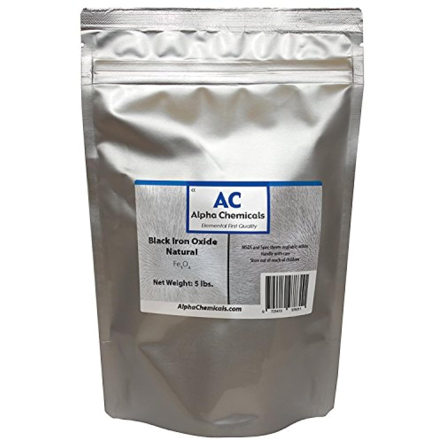 Black Iron Oxide Powder Fe3O4 Natural 5lbs Pounds Magnetic High Quality