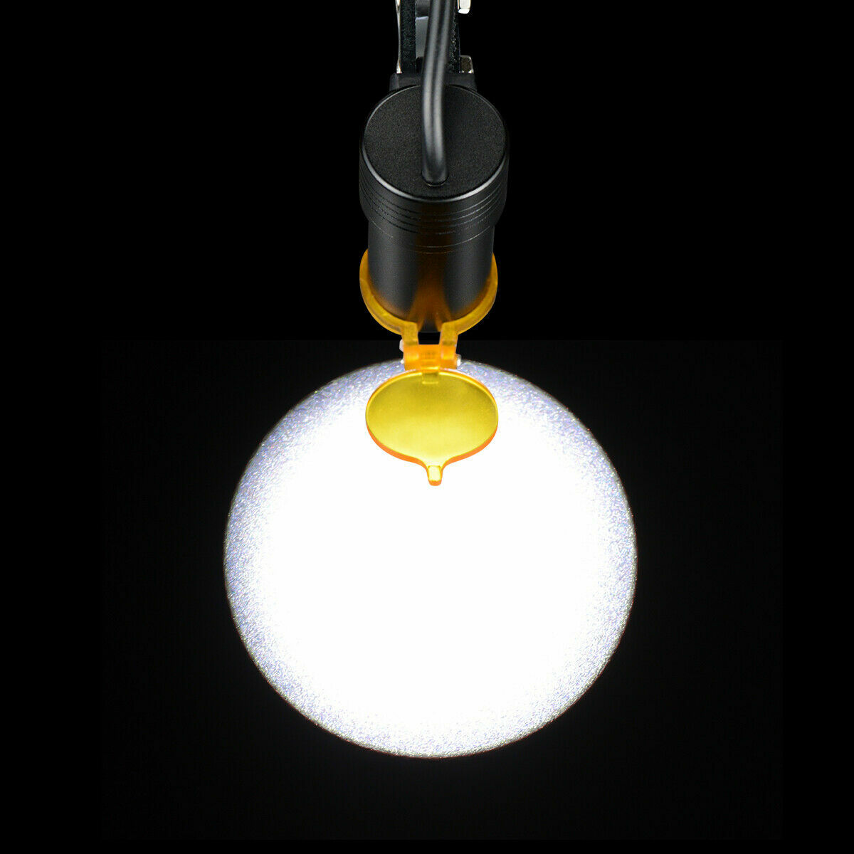 Dental Surgical 5W LED Headlight Lamp with Filter without Battery for Loupes US