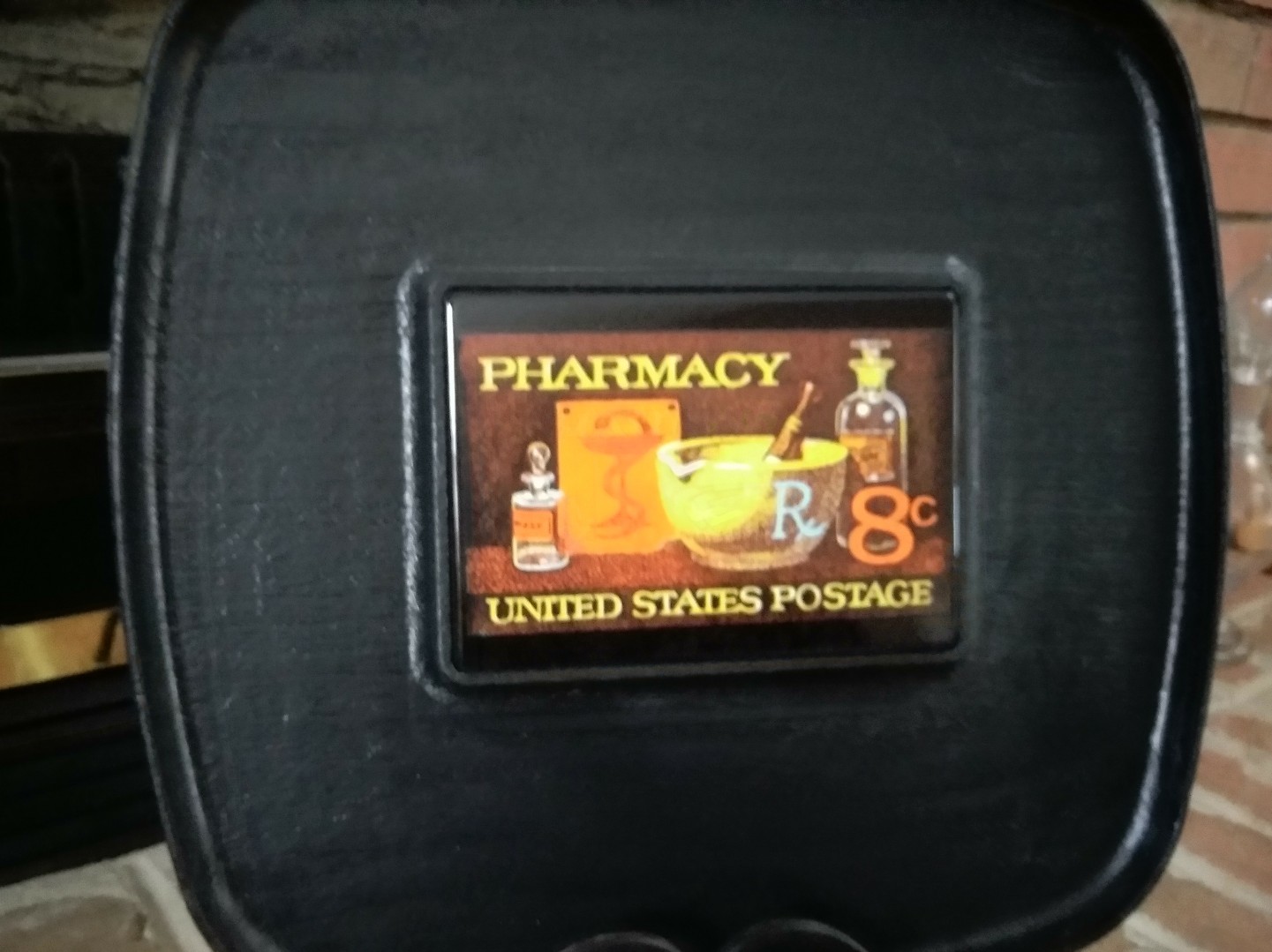 rare Pharmacy United States Postage 8 cents. Pharmaceutical collectors piece.