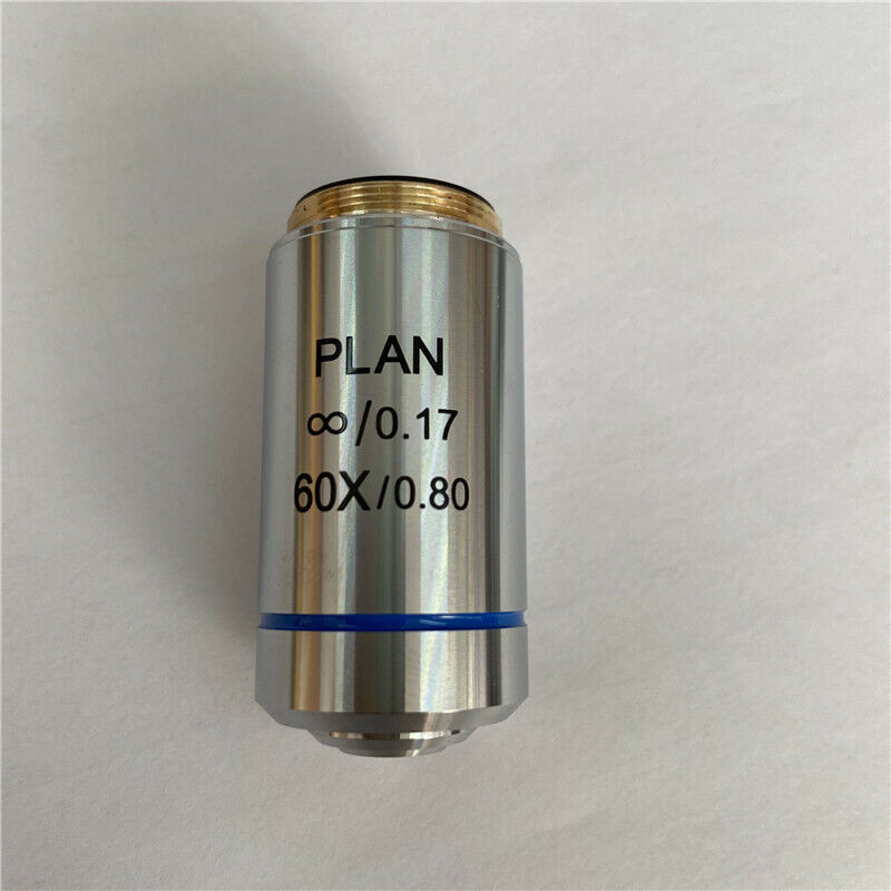 Infinity Plan Objective Lens 4X 10X 20X 40X 60X 100X for Olympus Microscope 1PC