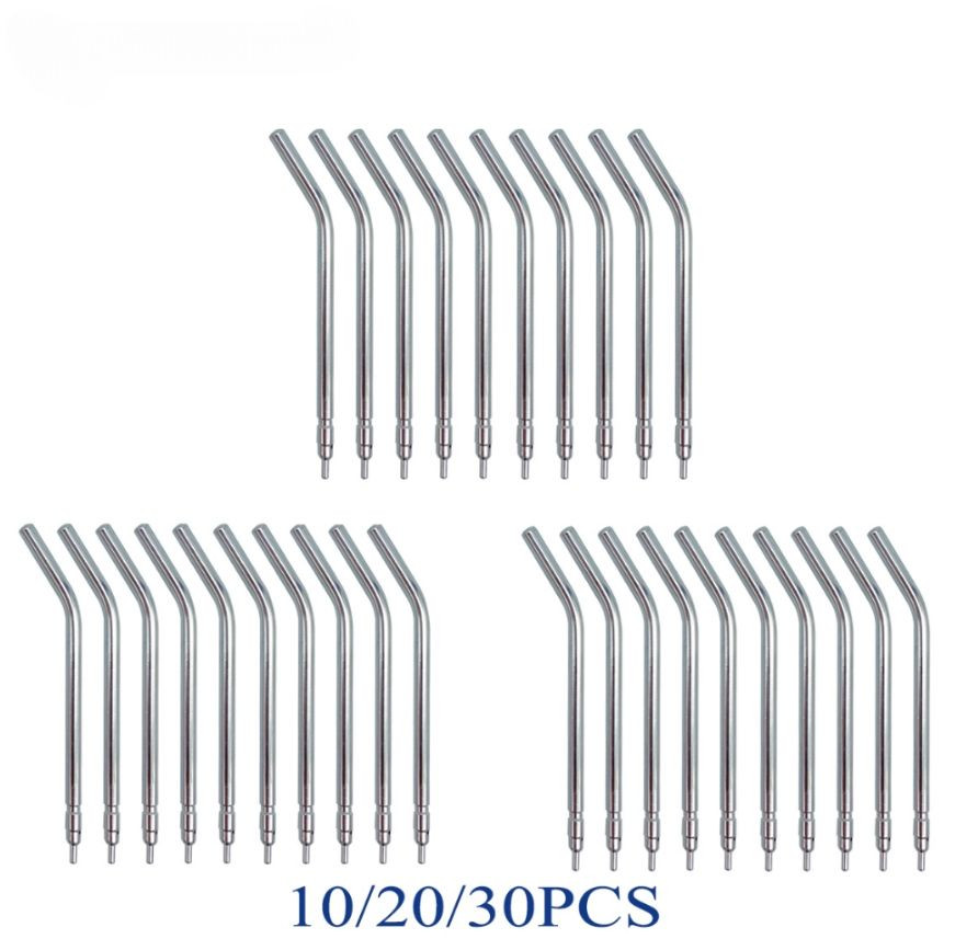 Dental Stainless Steel 3 Way Three Way Air Water Triple Syringe Nozzle Tip