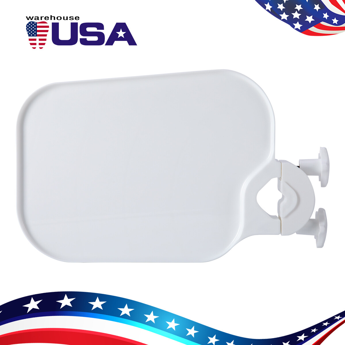 Dental Universal Utility Tray Plastic Post Mounted Tray Table Unit Chair Supply