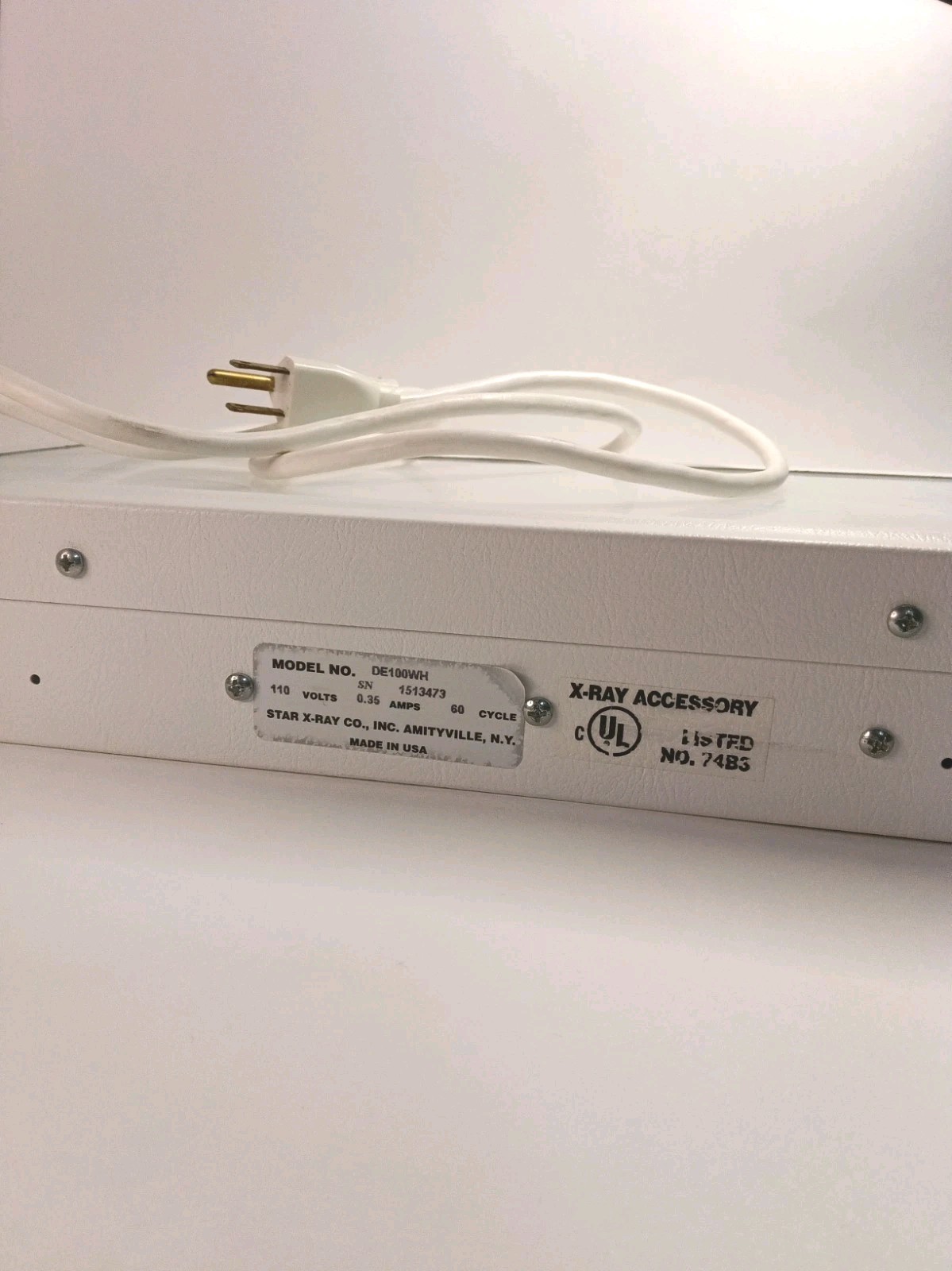 Dental Portable X-ray Viewer Light Box | Star X-ray 100 DE100WH – tested