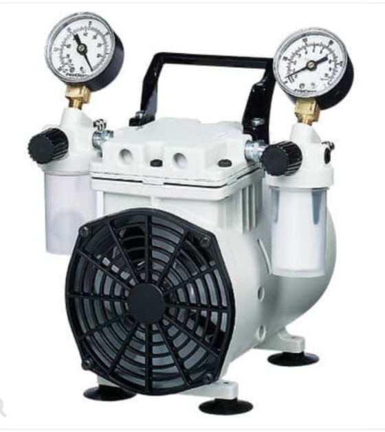 Welch 2522B-01 Standard Duty Dry Vacuum Piston Pumps, 22 L/min, 115 VAC