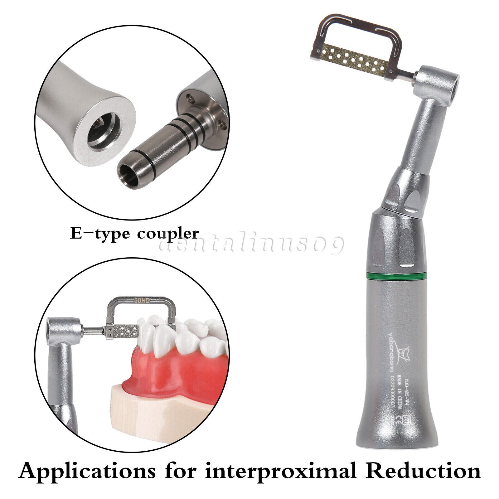Dental 4:1 Reduction Contra Angle Handpiece 4:1 Interproximal Strips IPR Sets sa