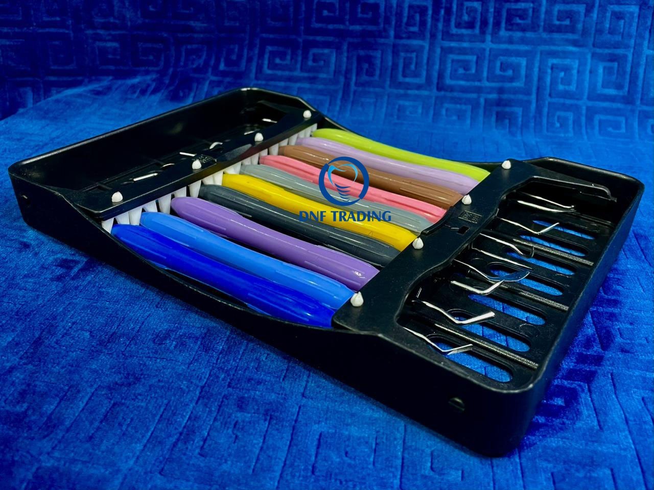 Silicone Dental Composite Filling Set of LM Handle Restorative 10 Colorful USA