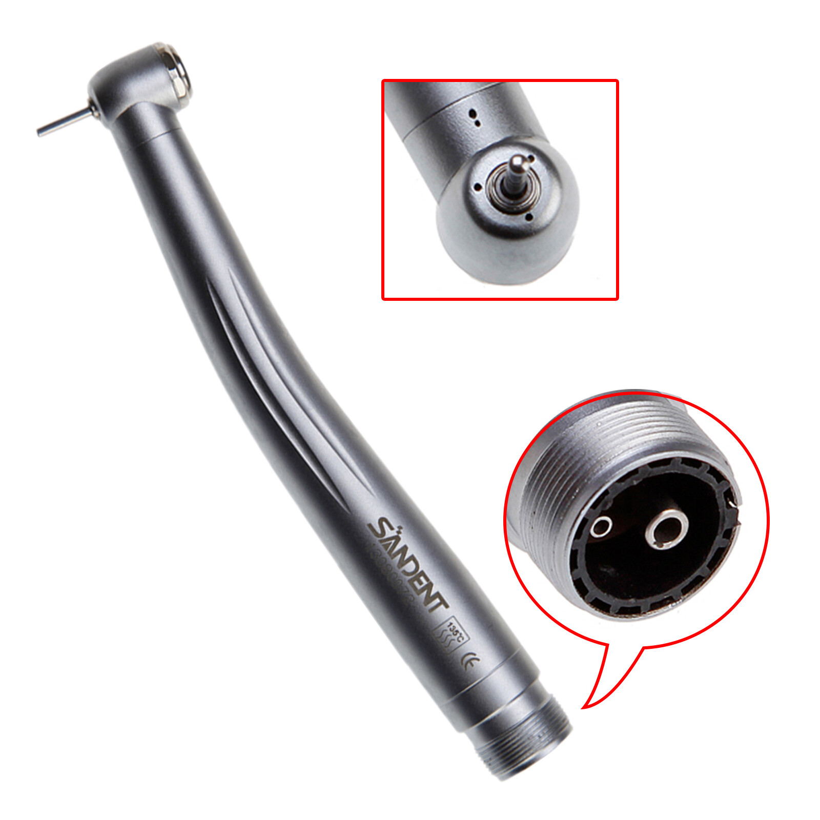 Turbina NEW Dental High Speed Handpiece Clean Head Push Button 2-H STNABB