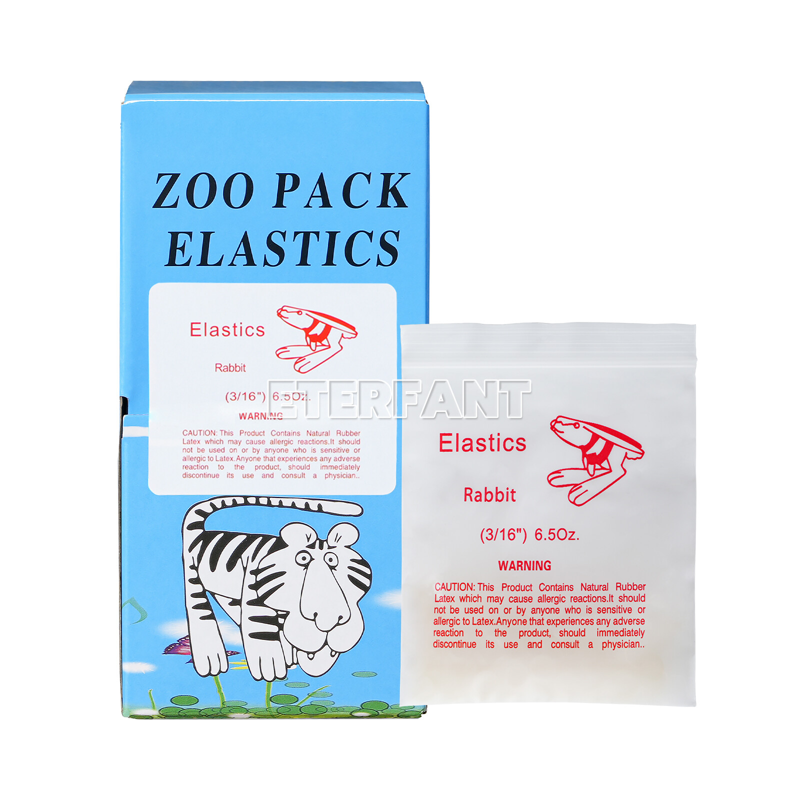 5000PCs Dental Ortho Elastics Brace Rubber Bands 1/4 3/16 1/8 5/16 3.5/5.0/6.5OZ
