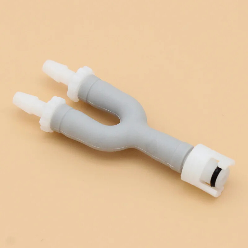 10Pcs NIBP Blood Pressure Cuff Dual Tube Air Hose Y Adapter Connector to Cuff