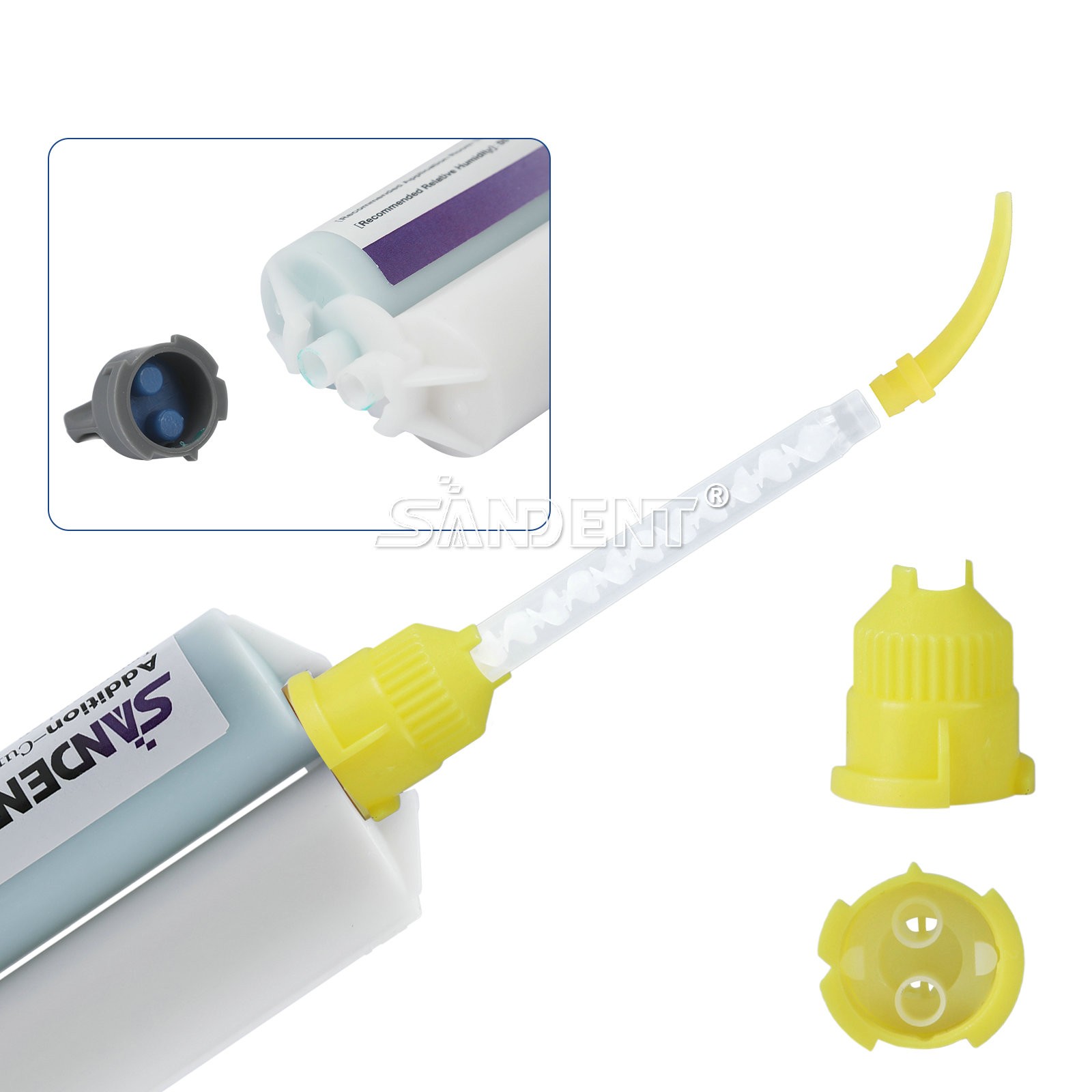 Dental Heavy BODY Fast Set VPS PVS VPS Impression Material 50ML Cartridge pr